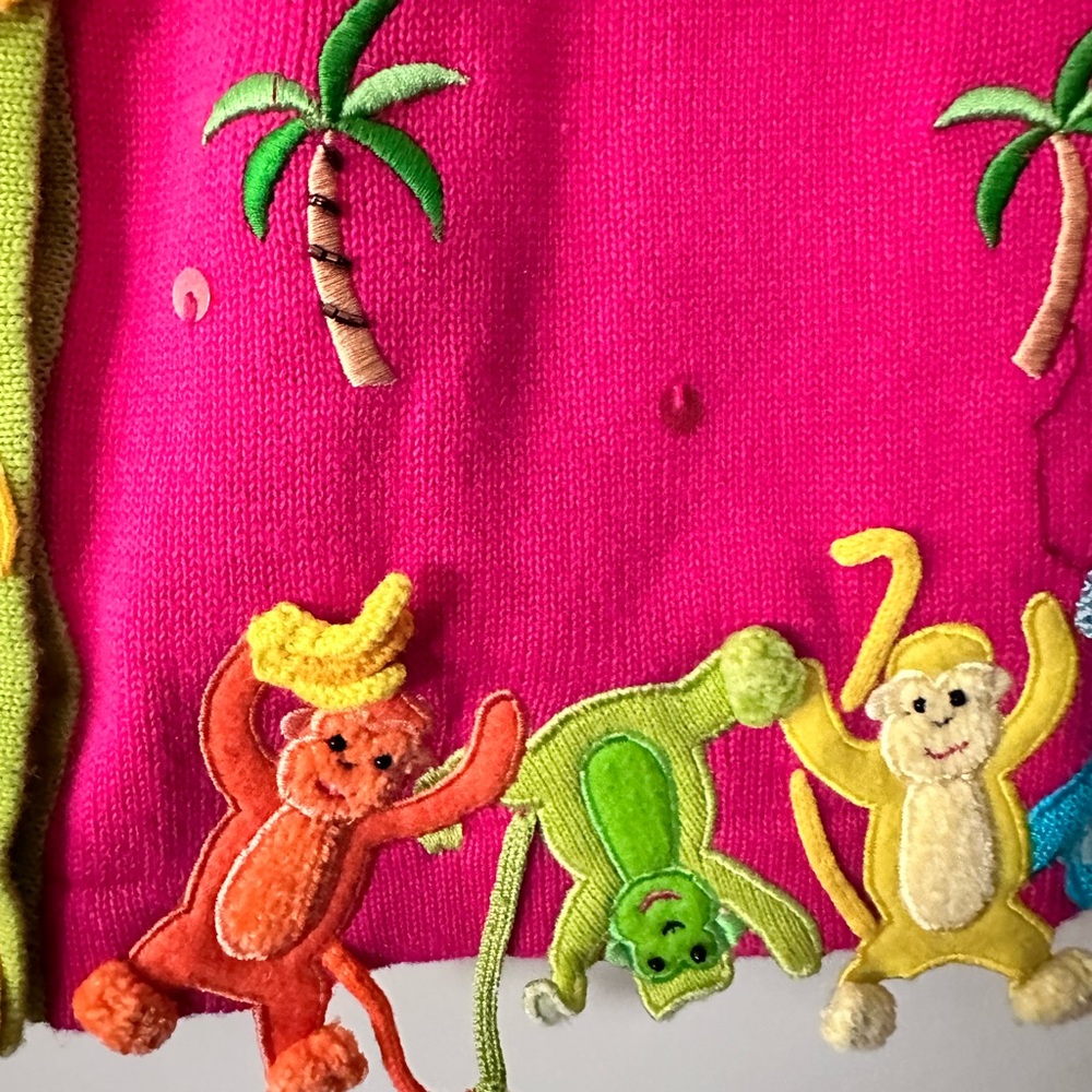 The Quacker Factory Monkey Cardigan - image 7